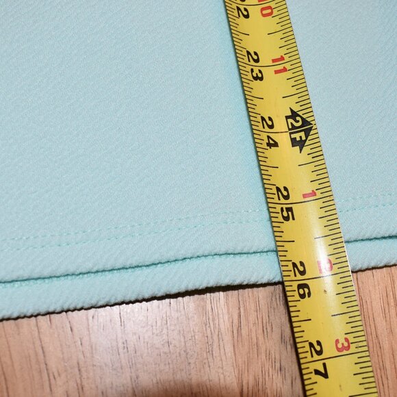 Large Blue Cassie Pencil Skirt $15 Stretch material Made in the USA - Picture 2 of 11